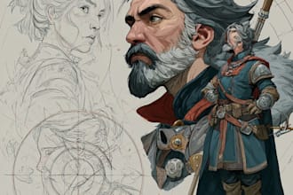 dnd character art and dnd character art