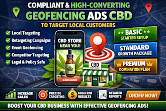 run compliant high converting geofencing ads cbd to target local customers