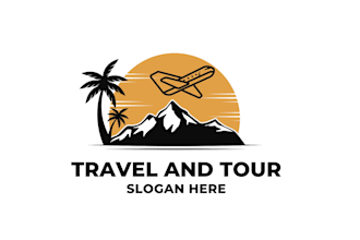 create professional and specially travel logo design