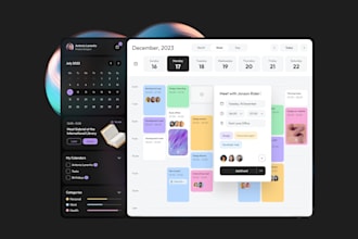 ux UI design for saas, website, app and dashboards in figma