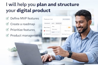 help you plan and structure your digital product