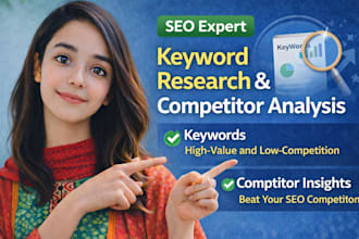 professional keyword research and competitor insights