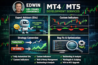 build reliable mt4 or mt5 expert with your rules