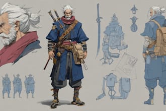 create rpg character faceset