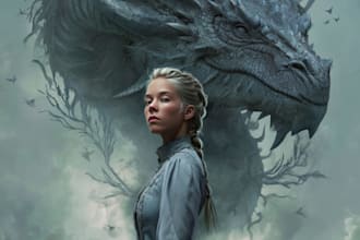design unique fantasy book cover