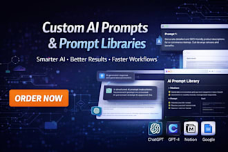 create custom ai prompts for story telling content ideas and creative writing