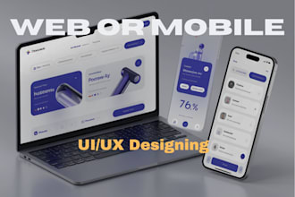 design professional mobile app and website UI UX in figma