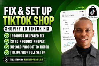fix shopify tiktok shop sync issues and upload products correctly