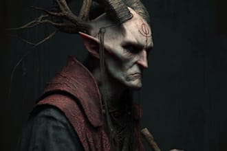 fantasy horror and fantasy horror character