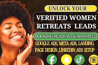 usa retreats leads women retreat marketing  women leads facebook ads google ads