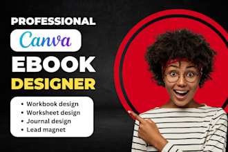 design canva ebook, interactive workbook design, fillable pdf lead magnet