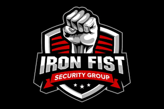 design startup tech, crypto, cyber security, technology and app logo