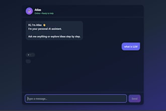build a custom ai assistant with fastapi backend, and local llm