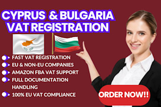 handle vat registration in cyprus and bulgaria