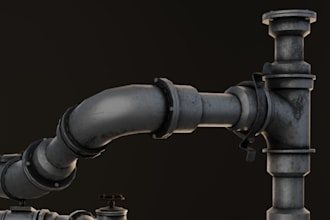 create high quality game ready 3d props with pbr textures