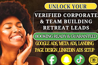 usa corporate retreat leads team building retreat marketing facebook google ads