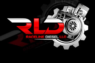 make custom automotive and motorsport logo