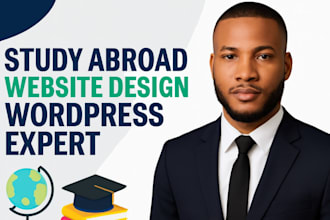 study abroad website, education consultancy website, overseas education website