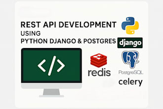 develop rest apis using django drf for your mobile app or web