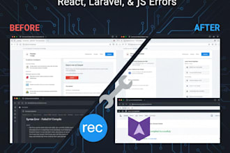 fix PHP, javascript, and web development bugs