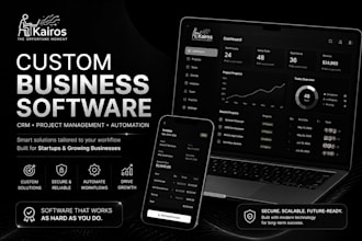 build custom CRM, erp and business software