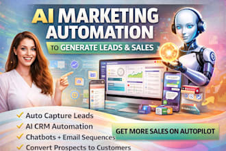 set up ai marketing automation to generate leads and sales