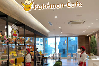 book  reservations at pokemon cafe in tokyo or osaka , japan