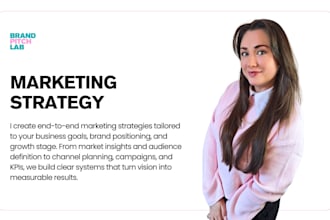 create your marketing strategy