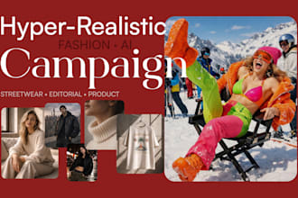 create hyper realistic ai fashion campaigns