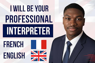 bilingual english and french live interpreter