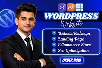 develop wordpress website on hostinger, bluehost, namecheap