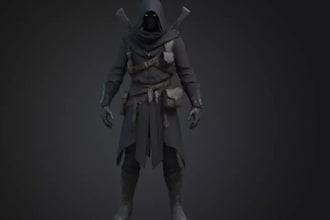handle stealth humanoid rpg assassin character,ue metahuman skeleton control rig