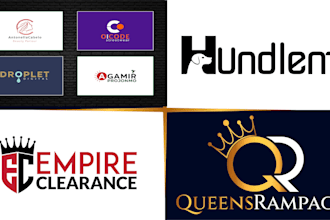 design design or redesign business logo,ecommerce store and brand identity