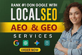 do local SEO, GEO, and aeo to rank your local business on google and chatgpt