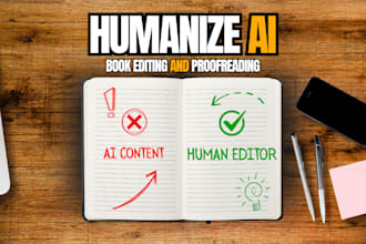 proofread edit ai content humanize ai document book editing with zero plagiarism