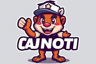 create cartoon logo for you