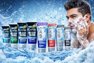 do custom banners  product visuals for social media