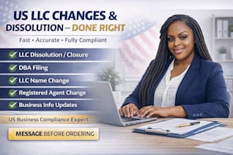 dissolve your llc, file llc dissolution or change your company details
