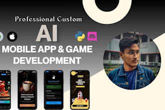 develop ai mobile app, ai integration ios app, android app, custom mobile app