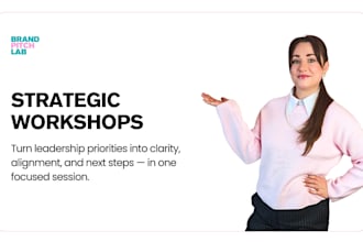 host a strategic workshop for your sales, marketing, and executive teams