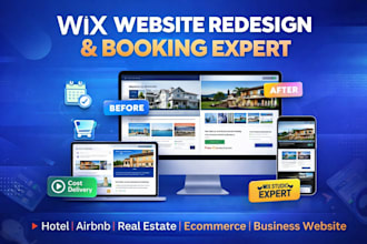 wix booking wix website wix redesign wix studio website wix appointment website