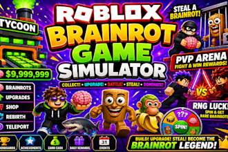 roblox brainrot game simulator