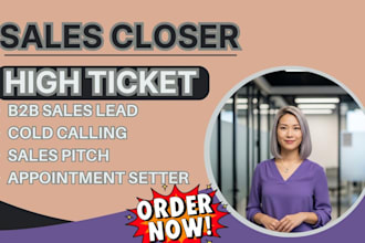sales closer b2b sales lead sales rep salesperson cold calling