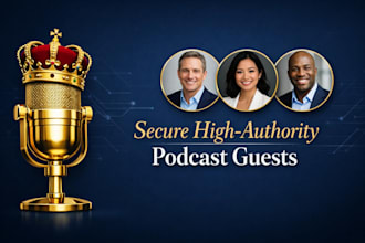 secure top tier guest speakers and authors for your  podcast