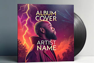 design a stunning single album cover artwork