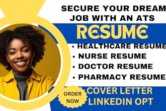 write a powerful medical, hs, nursing and healthcare resume