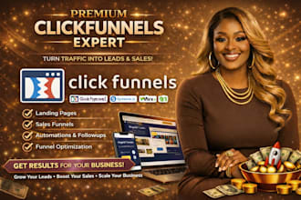 clickfunnels sales funnel, thrivecart, leadpages, samcart, landing pages