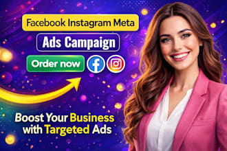 run facebook ads and instagram ads campaign for maximum roas