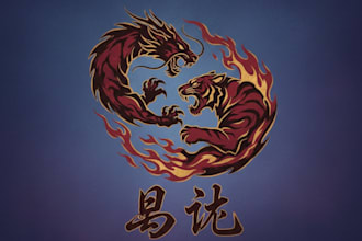 design a professional martial arts logo for your dojo, gym, or brand