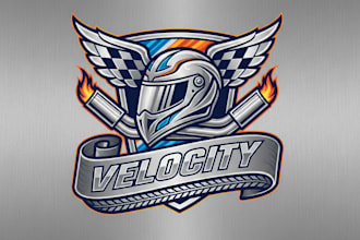 design a professional racing logo for your team or brand